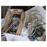 Extension cords, power strips, and surge protectors