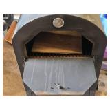 Pizza Oven with Chimney Attachment and Accessories - Missing Wheels, Chimney Needs to be tacked back on.