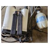 Backpack (broken wand) and Handheld Sprayers including 2 Gallon, 1 Gallon, and 3 Gallon Models