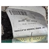 Green Esteem 78" Bird Feeder Platform