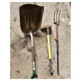 Shovel, Pickaxe, and Pitchfork