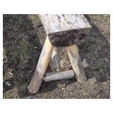 Rustic Wooden Benches