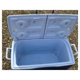 Folding Camping Chair and Wheeled Cooler