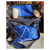 Motiv Bowling Ball and Brunswick Bowling Bag with Pin