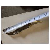 Decorative Double-Bladed Folding Knife - Missing Emblem