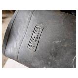 Fishing Gear Lot including Abu Garcia Cardinal Bronco Reel, Tackle Box, and Rubber Boots