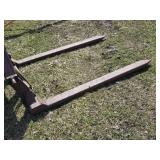 Tractor Bale Spear Attachment