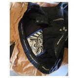 Carhartt Jacket 4XL, Camo Coveralls XL, and Black Snow Pants