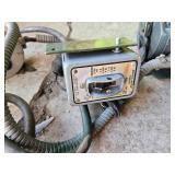 General Electric 1/3 HP 110/220V AC Motor with Arrow-Hart Manual Motor Starter - Works