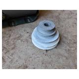 General Electric 1/3 HP 110/220V AC Motor with Arrow-Hart Manual Motor Starter - Works