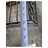 Kong Wire Dog Crate 42" x 28" x 31" - Folds up for storage