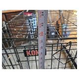 Kong Wire Dog Crate 42" x 28" x 31" - Folds up for storage