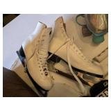 Roller Skates, Ice Skates, Sports Balls, and Hockey Gloves