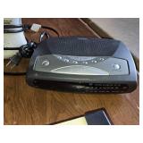 Lot of Vintage Electronics including Calrad 40-643 Tape Deck Selector Switch, Alarm Clocks, and Code-a-Phone Answering Machine