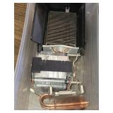 SL Waber UPStart Network 550 UPS and Assorted Heat Sinks - Powers On No Other Functions Tested