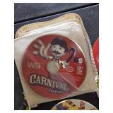 Large Nintendo Wii Video Game Collection Including Sonic Colors, Mario Kart Wii, and More