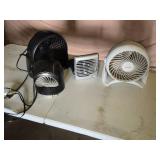 Honeywell and Vornado Fans with Heater