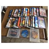 DVD Movie Collection including titles like I Can Do Bad All By Myself, Tommy Boy, and War of the Worlds