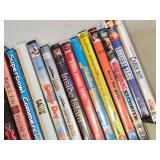 Collection of DVD Movies Including "Cabin Boy," "Pirates of the Caribbean," and "The Longest Yard"