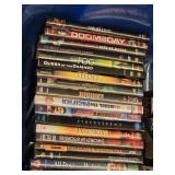 Lot of DVDs including The Haunting in Connecticut, Doomsday, and The Hobbit: An Unexpected Journey