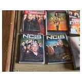 DVD Collection Including NCIS, Xena, and True Blood