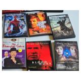 Lot of DVDs and TV Series Box Sets including "The Carol Burnett Show", "The Jeffersons", "Two and a Half Men", "24", and "The Mortal Instruments: City of Bones" among others
