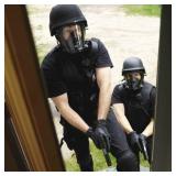 WOW MSRP $2000 NEW In Box Honeywell Sperian 779000 Survivair Opti-Fit Tactical Full Emergency Protection Gas Mask with 5-Point Strap -Large -Serious Protection from certain chemical, biological, radio