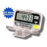 MSRP $700 = 35 NEW In Boxes Health Partners Clip On Double Function Sports Pedometers In Clear Case With Battery *Comes With Instructions (Selling On Amazon $20 Each Pedometer)