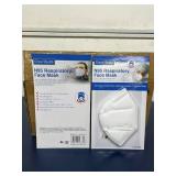 MSRP $120 24/CS NEW GREAT HEALTH N95 RESPIRATORY FACE MASKS RETAIL PACK INDIVIDUALLY PACKED, 95% FILTRATION, MULTI LAYER PROTECTION, COMFORT FIT