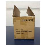 MSRP $120 24/CS NEW GREAT HEALTH N95 RESPIRATORY FACE MASKS RETAIL PACK INDIVIDUALLY PACKED, 95% FILTRATION, MULTI LAYER PROTECTION, COMFORT FIT