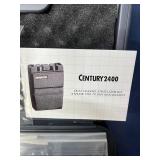 MSRP $300 NEW CENTURY 2400 DUAL CHANNEL TENS UNIT PAIN RELIEF SYSTEM w/ELECTRODES LEADS/PADS & CASE FAST DRUG-FREE RELIEF FOR BACK NECK SHOULDER MUSCLE JOINT PAIN PROFESSIONAL PT GRADE MUSCLE STIM