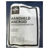 NEW MEDLINE HANDHELD ANEROID SPHYGMOMANOMETER WITH CUFF, POUCH, AND MANUAL - QUICK AND CONVENIENT PATIENT-FITTED CUFF, MANUAL MEASUREMENT PROCESS