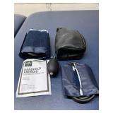 NEW MEDLINE HANDHELD ANEROID SPHYGMOMANOMETER WITH CUFF, POUCH, AND MANUAL - QUICK AND CONVENIENT PATIENT-FITTED CUFF, MANUAL MEASUREMENT PROCESS