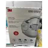 LOT OF 500 NEW MASKS MIXED 3M 8200/07023 N95 PARTICULATE RESPIRATORS + 3M 1860 HEALTH CARE PARTICULATE RESPIRATOR AND SURGICAL MASKS