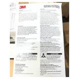 LOT OF 500 NEW MASKS MIXED 3M 8200/07023 N95 PARTICULATE RESPIRATORS + 3M 1860 HEALTH CARE PARTICULATE RESPIRATOR AND SURGICAL MASKS