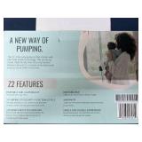 MSRP $200 ZOMEE Z2 COMPACT HOSPITAL-GRADE DOUBLE ELECTRIC BREAST PUMP WITH MANUAL - ALTERNATE MODE SUCTION, ANTI-BACKFLOW DESIGN FOR EASIER CLEANING, LIGHTWEIGHT - EXCELLENT CONDITION!