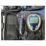 LOT OF 7 NEW MIXED BRAND BLOOD SUGAR MONITOR METERS WITH POUCH - CONTOUR NEXT GEN, ONE TOUCH VERIO FLEX, ULTRA 2, ULTRASMART, VERIO REFLECT