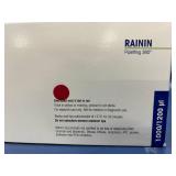 MSRP $180 NEW RAININ 1000/1200 BIOCLEAN ULTRA PRECISION PIPETTE TIPS IN GREEN-PAK - 768 TIPS IN 8 REFILLS, CONTAMINATION-FREE LOADING, SEALED AND COMPACT PRE-RACKED BOXES