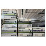 MSRP $350+ 11 BOXES HALYARD NITRILE GLOVES MIXED LOT *6 STERLING (S) HIGH DURABILITY *1 STERLING SG SENSI GUARD (S) FOR SENSITIVE SKIN & DRUGS PROTECTION *2 STERLING (XS) 50705 *2 LAVENDER (XS) 52
