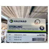 MSRP $350+ 11 BOXES HALYARD NITRILE GLOVES MIXED LOT *6 STERLING (S) HIGH DURABILITY *1 STERLING SG SENSI GUARD (S) FOR SENSITIVE SKIN & DRUGS PROTECTION *2 STERLING (XS) 50705 *2 LAVENDER (XS) 52