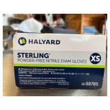 MSRP $350+ 11 BOXES HALYARD NITRILE GLOVES MIXED LOT *6 STERLING (S) HIGH DURABILITY *1 STERLING SG SENSI GUARD (S) FOR SENSITIVE SKIN & DRUGS PROTECTION *2 STERLING (XS) 50705 *2 LAVENDER (XS) 52