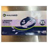 MSRP $350+ 11 BOXES HALYARD NITRILE GLOVES MIXED LOT *6 STERLING (S) HIGH DURABILITY *1 STERLING SG SENSI GUARD (S) FOR SENSITIVE SKIN & DRUGS PROTECTION *2 STERLING (XS) 50705 *2 LAVENDER (XS) 52