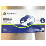 MSRP $200+ 7 BOXES MIXED HALYARD NITRILE GLOVES *5 STERLING (L) STRONG PROTECTION/HIGH DURABILITY *2 STERLING SG SENSI-GUARD (XL) ENHANCED CHEMO/DRUG PROTECTION, COMFORT FIT, POWDER-FREE – EXP 11/29