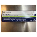 MSRP $200+ 7 BOXES MIXED HALYARD NITRILE GLOVES *5 STERLING (L) STRONG PROTECTION/HIGH DURABILITY *2 STERLING SG SENSI-GUARD (XL) ENHANCED CHEMO/DRUG PROTECTION, COMFORT FIT, POWDER-FREE – EXP 11/29