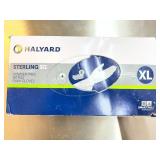 MSRP $200+ 7 BOXES MIXED HALYARD NITRILE GLOVES *5 STERLING (L) STRONG PROTECTION/HIGH DURABILITY *2 STERLING SG SENSI-GUARD (XL) ENHANCED CHEMO/DRUG PROTECTION, COMFORT FIT, POWDER-FREE – EXP 11/29