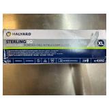 MSRP $200+ 7 BOXES MIXED HALYARD NITRILE GLOVES *5 STERLING (L) STRONG PROTECTION/HIGH DURABILITY *2 STERLING SG SENSI-GUARD (XL) ENHANCED CHEMO/DRUG PROTECTION, COMFORT FIT, POWDER-FREE – EXP 11/29
