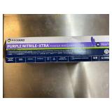MSRP $180+ 9 BOX HALYARD NITRILE GLOVES (M) MIXED LOT – 7 LAVENDER 52818 (STANDARD) + 1 PURPLE 55082 (STANDARD) + 1 PURPLE XTRA 50602 (HEAVIER DUTY/EXTENDED CUFF) – POWDER-FREE MEDICAL EXAM – EX