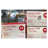 MSRP $140+ 5 BOXES SEMPERMED SMNP303 STARMED PLUS NITRILE EXAM GLOVES (M), CHEMO TESTED FENTANYL SAFE, POWDER-FREE LATEX-FREE, 300/BOX HIGH CAPACITY, USP 800 COMPLIANT, EMT POLICE MEDICAL DENTAL LAB U