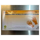 MSRP $160+ 8 BOXES MICRODOT 1201-10 NITRILE EXAMINATION GLOVES (S), POWDER-FREE LATEX-FREE, CHEMO TESTED FENTANYL SAFE, TEXTURED GRIP, ASTM D6319, EMS MEDICAL DENTAL LAB USE – EXP 10/28 – CLINIC/R