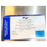 MSRP $250+ 13 BOXES MIXED PATTERSON MEDICAL EXAM GLOVES (L), 5 NITRILE TACTILEGUARD ULTRA NEXT GEN + 8 LATEX, POWDER-FREE TEXTURED, MEDICAL DENTAL LAB USE, MIXED INVENTORY BULK LOT